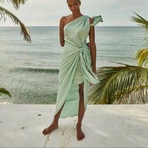 BAOBAB MAREA DRESS IN MINT XS